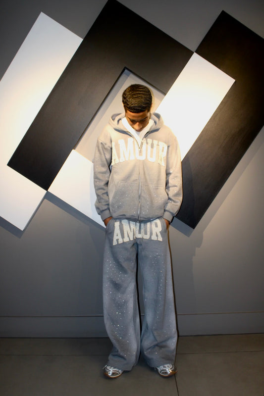 Grey 'Get Fly" Sweatsuit